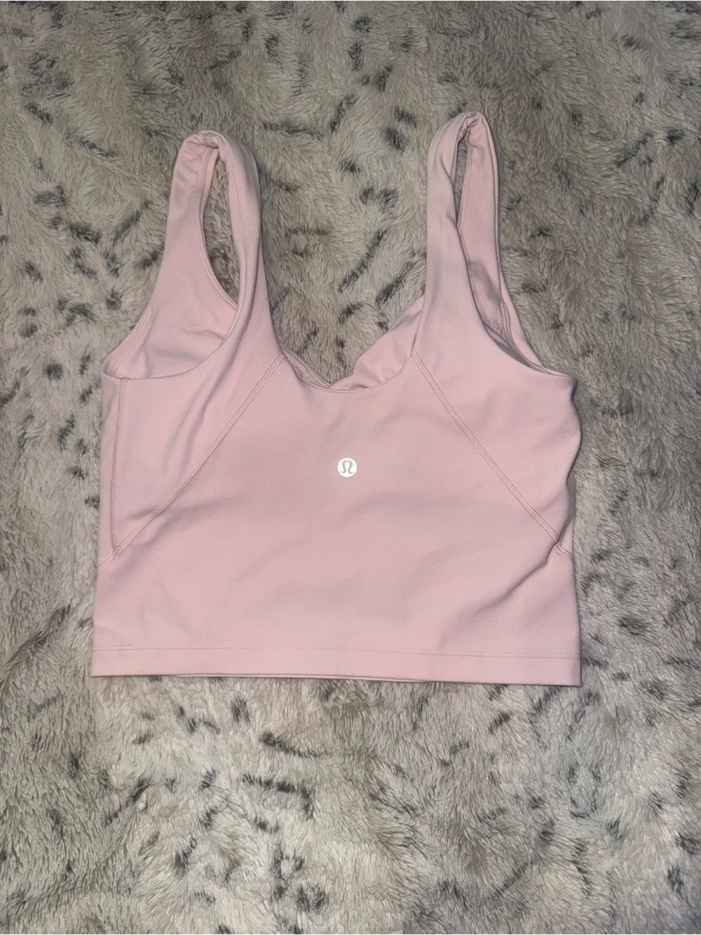 New without tags LululemonAlign tank top in “strawberry milkshake” light pink